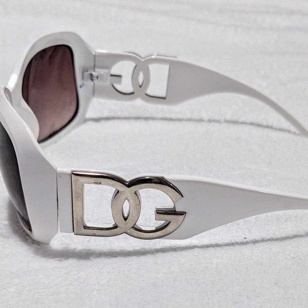 Dolce & Gabbana White Sunglasses
